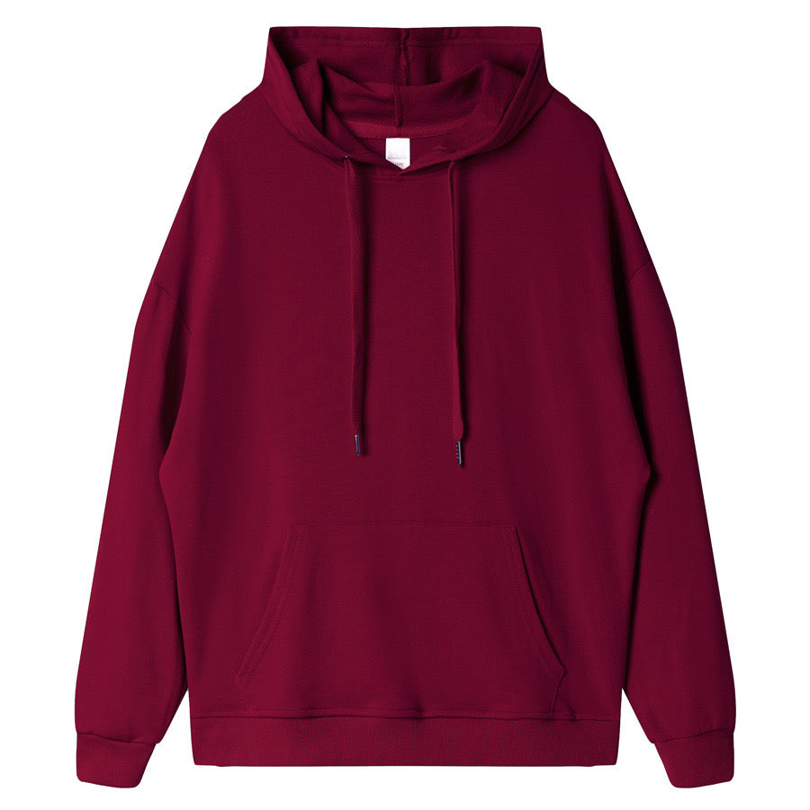 Custom Plus Size Men's Hoodies Multi Color 2026 New Design Fashion 100% Cotton Drop Shoulder Terry High Quality Hoodies Men