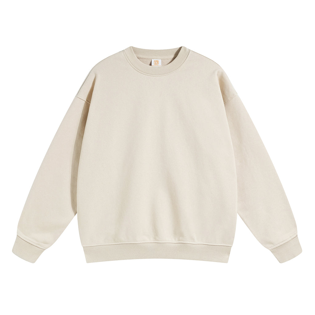 Wholesale Drop Shoulder Oversized Custom Puff Printing High Quality Streetwear Blank Pullover Terry Winter Hoodies Men