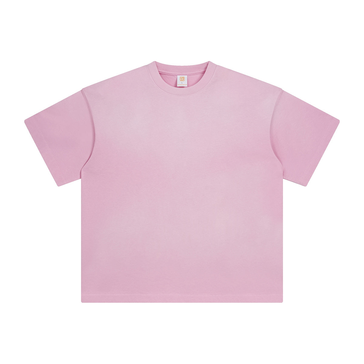 Customized Blanks Tshirts Heavy Duty Dyeing to Create Aged Look Loose Shoulder Short Sleeve and Washed Water Resistant Fabric