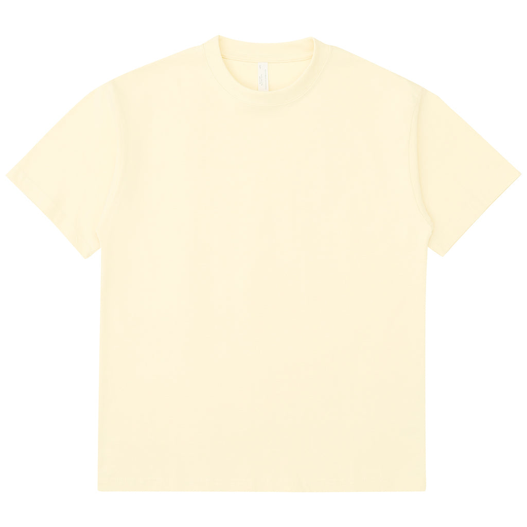 250g 100% Cotton T-shirt High Quality Loose Pure Color Custom Design Puff Printing Embroidery logo Heat Transfers for T-shirts