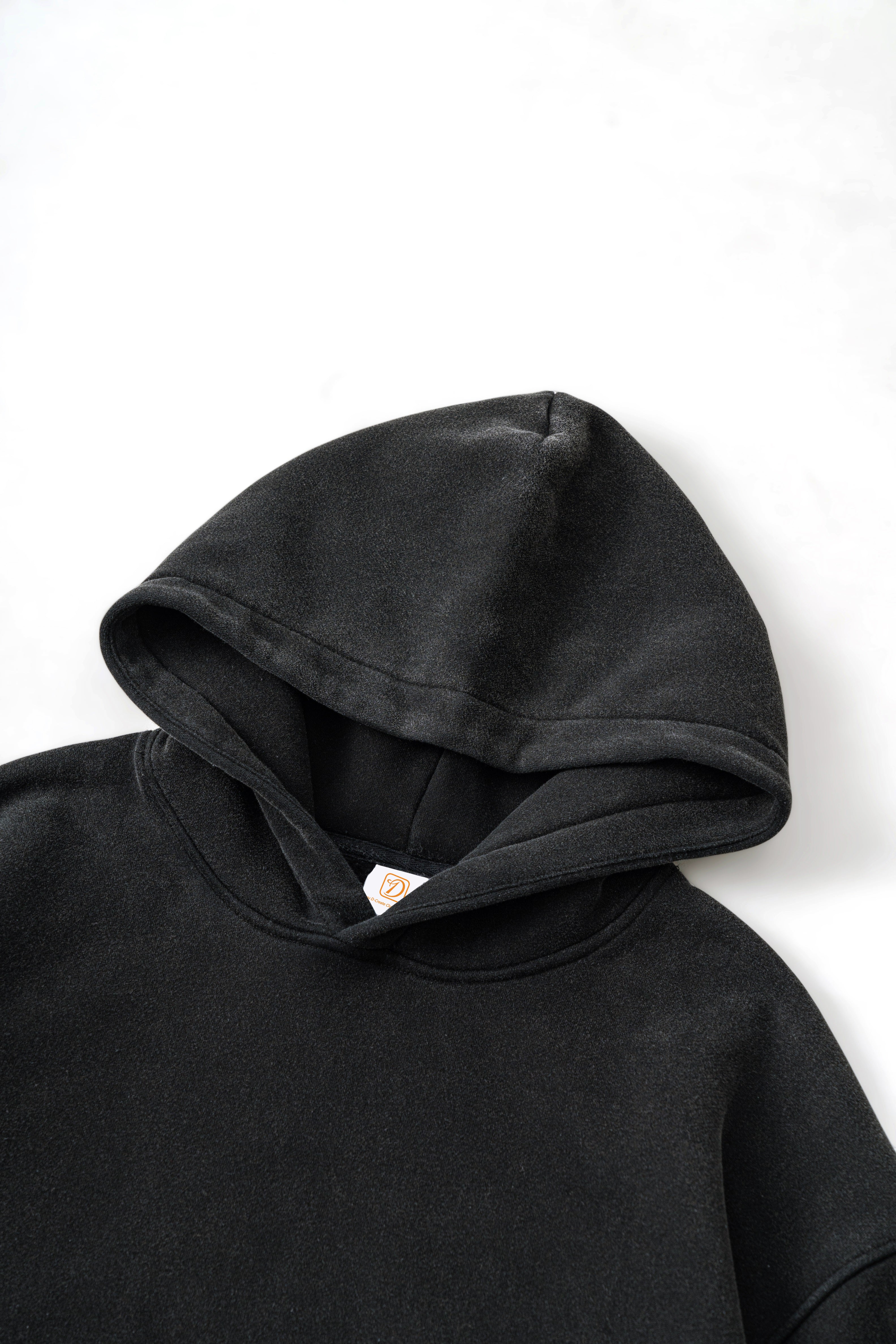 Wholesale Streetwear Heavyweight Fleece Custom French Terry Acid Wash Vintage Pullover High Quality Fashion Hoodie