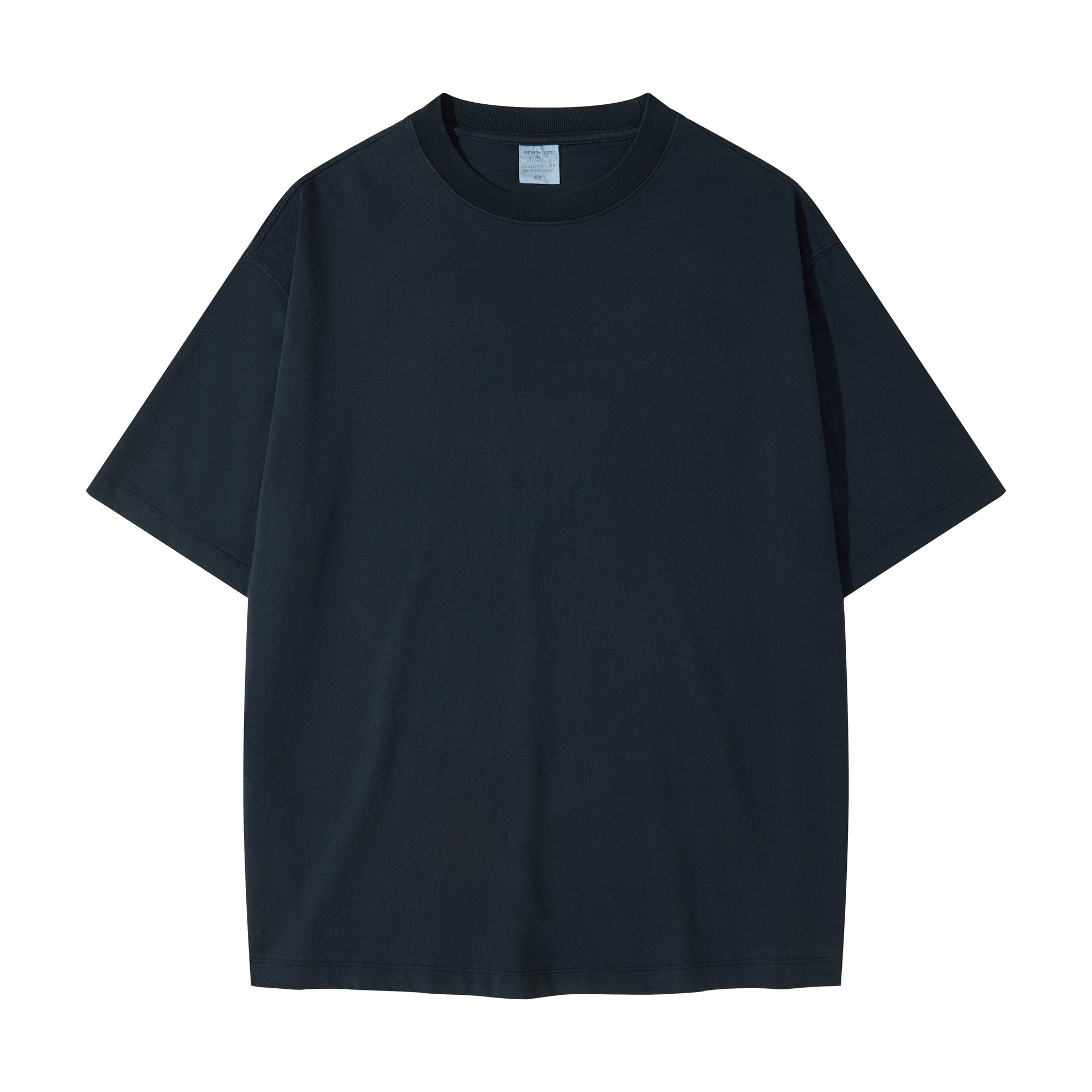 Heavy Duty Distressed Shoulder Sleeve Loose Short Sleeved Style Has a Relatively Large Size Men t Shirt High Quality Hip Hop