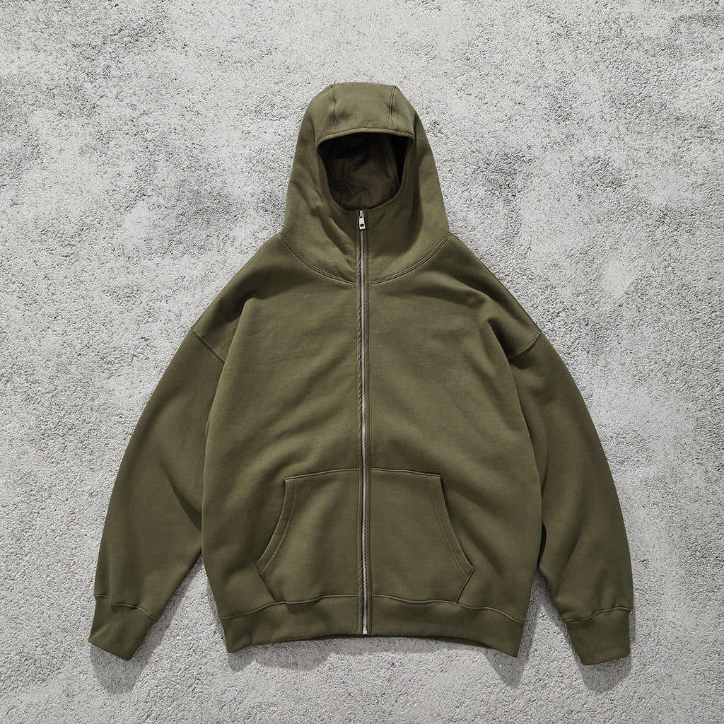 Personalized Blank Hoodie Design 4 Color Ninja Mask Hooded Sweatshirt with Ribbed Gloves and Cuff Sleeves Hoodies Wholesale