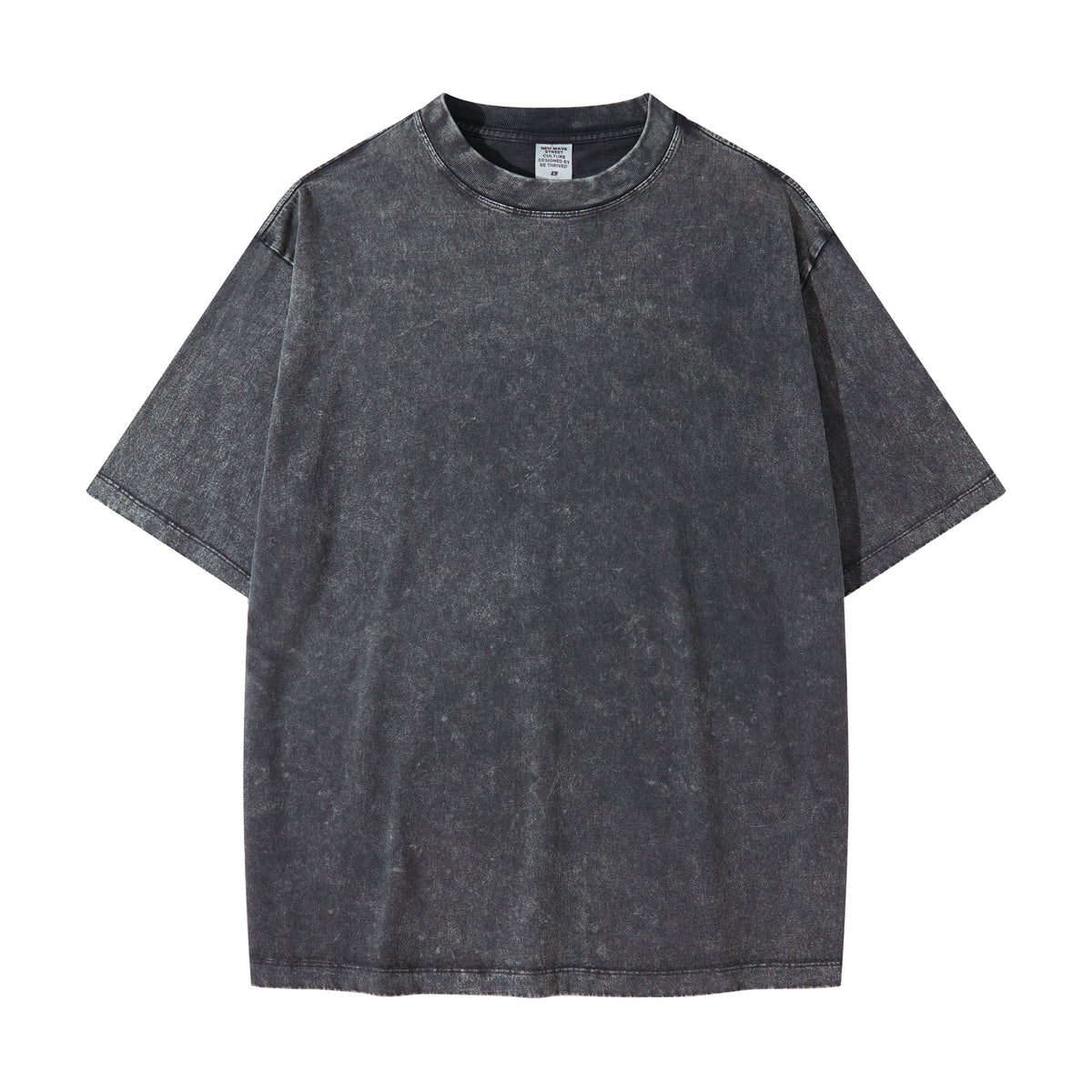 Heavy Duty Batik Water Washed Loose Sleeved Relaxed Shortsleeved Style Can Freely Choose the Pattern You Like for Customization