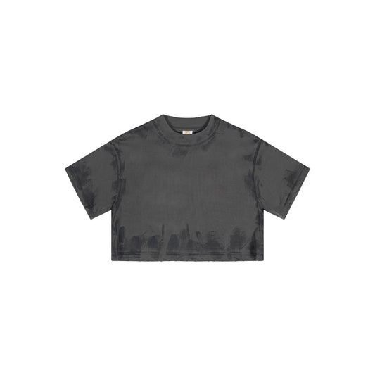 Streetwear Vintage Custom Tshirts Crop Top New Design Fashionable Vintage High Quality 100% Cotton Plain Tshirts Wholesale