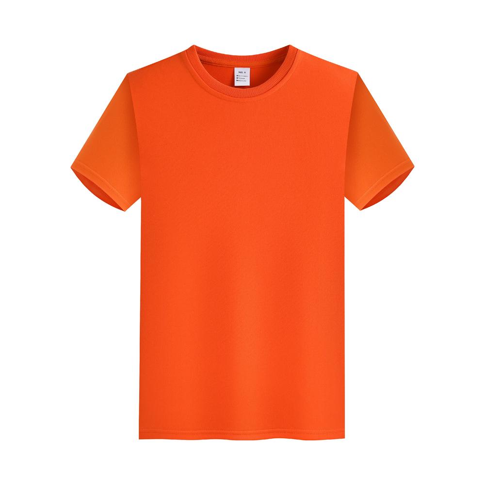Plus Size Men's t Shirt Custom Puff Printing High Quality Blank Pure Color Regular Fit Unisex High Quality Wholesale t Shirt