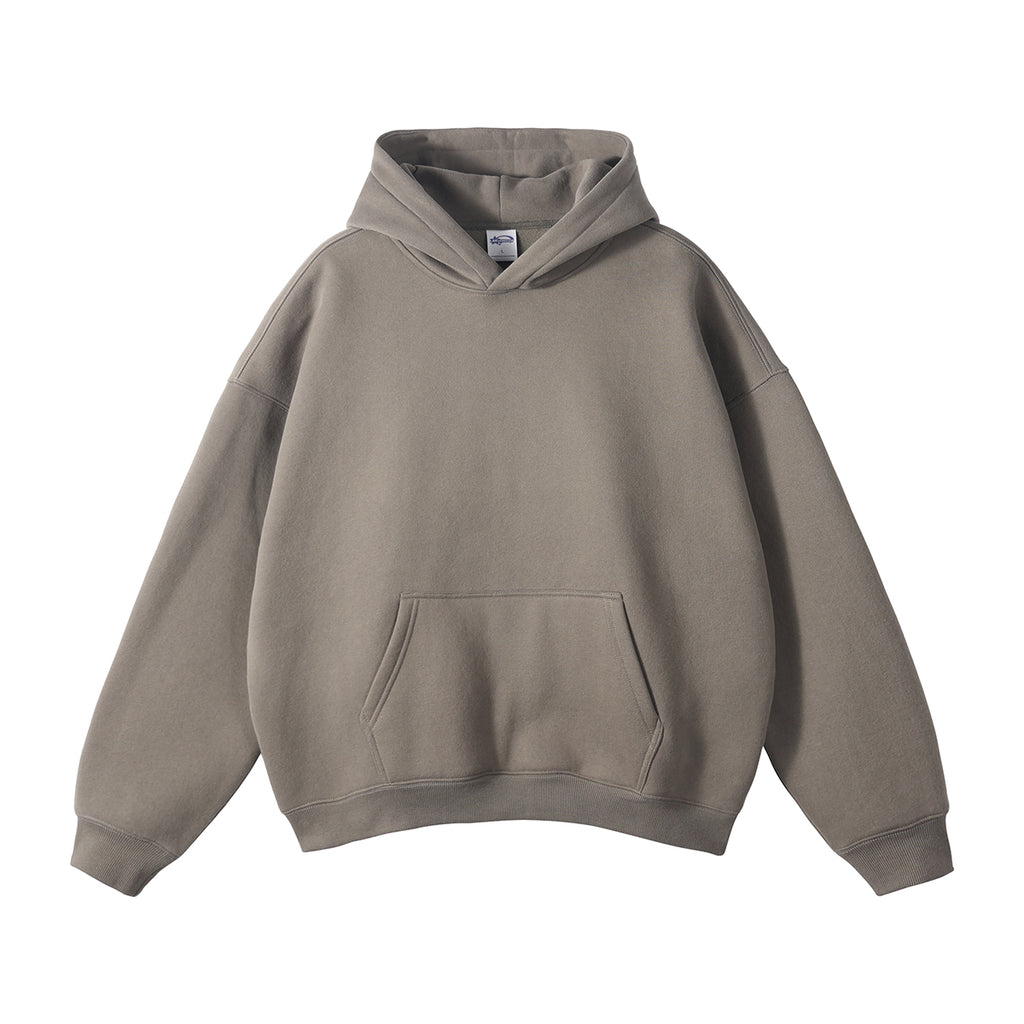 Heavyweight Hoodie High Quality Blank Streetwear Wireless Drop Shoulder New Design Custom Embroidery logo Wholesale Hoodies