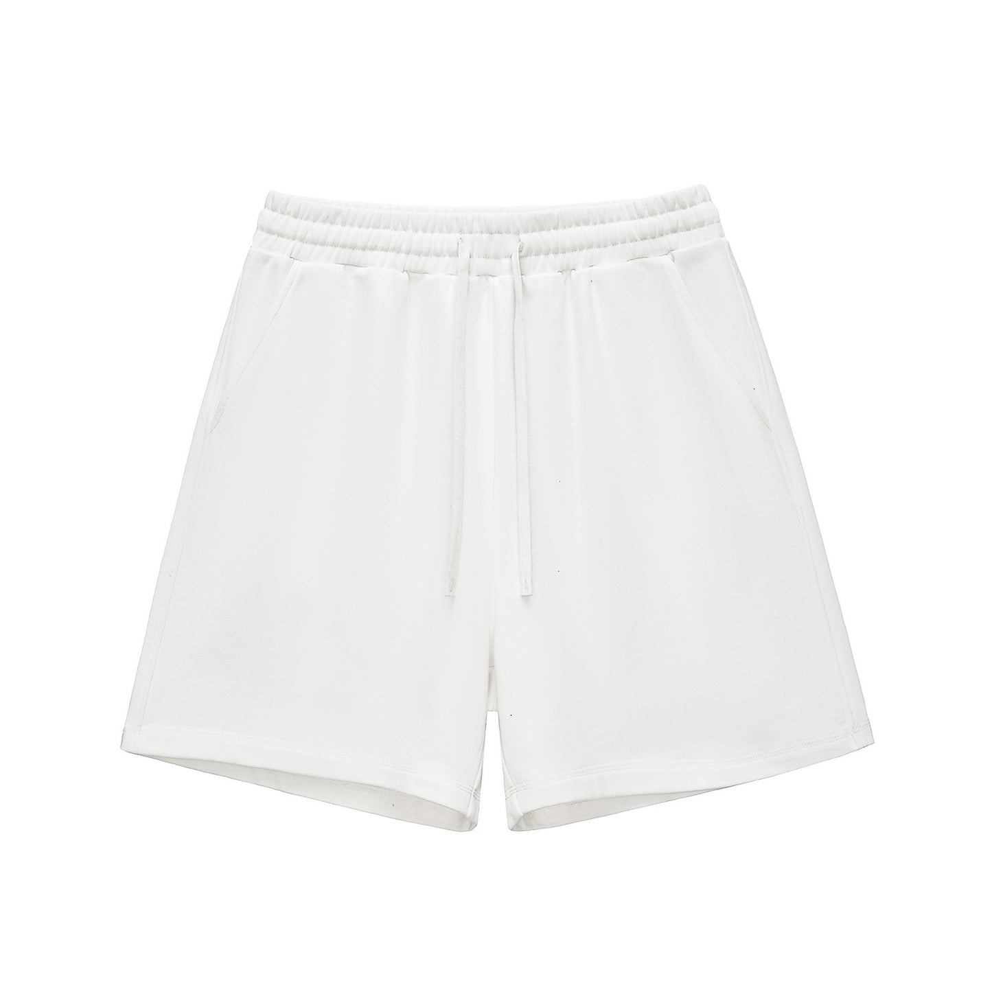 Customized Shorts Washed Distressed Looped Heavy Duty Horsehair Print Shorts Plain Shorts for Printing Plain Oversized Unisex