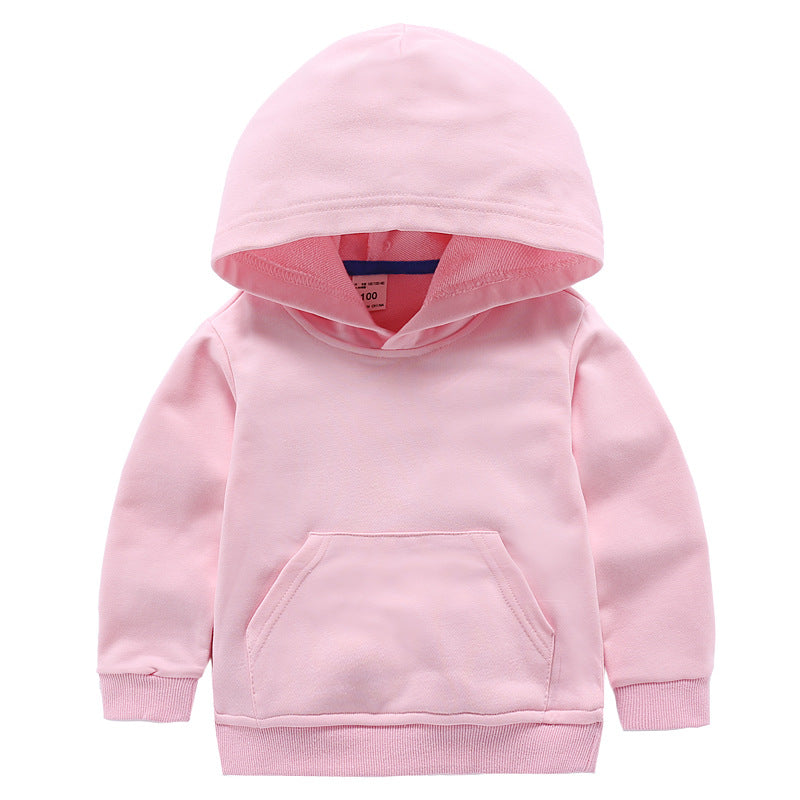 Oem Brand Hoodie Manufacturer 9 Color Children's French-style Pompom Hooded Sweatshirt Autumn and Winter High Quality Design