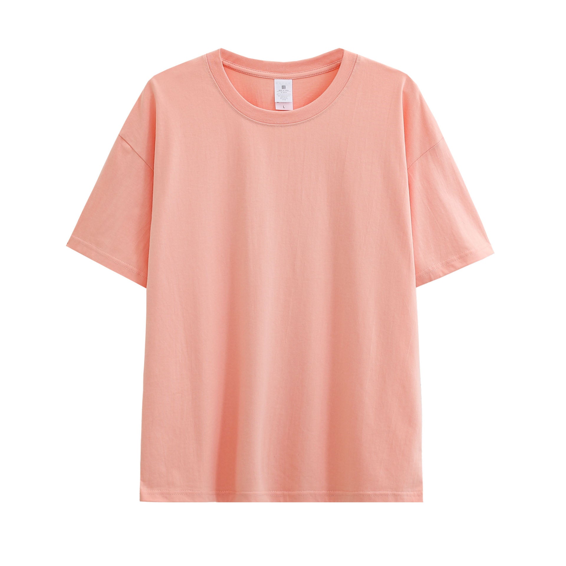 Hot Sell Wholesale Customized t Shirts High Quality New Design Summer Short Sleeve 100% Cotton Drop Shoulder Men's T-shirts
