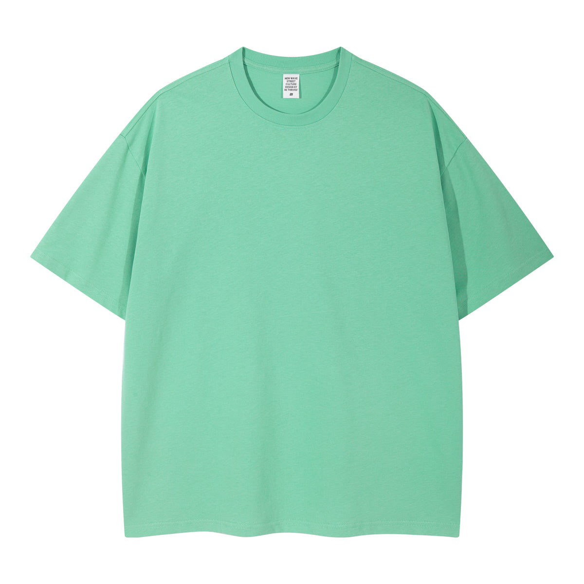Wholesale Customized LOGO t Shirts 20 Color Solid Colored Candy Colored Loose sleeved Men's Relaxed Fit T-shirt American Style