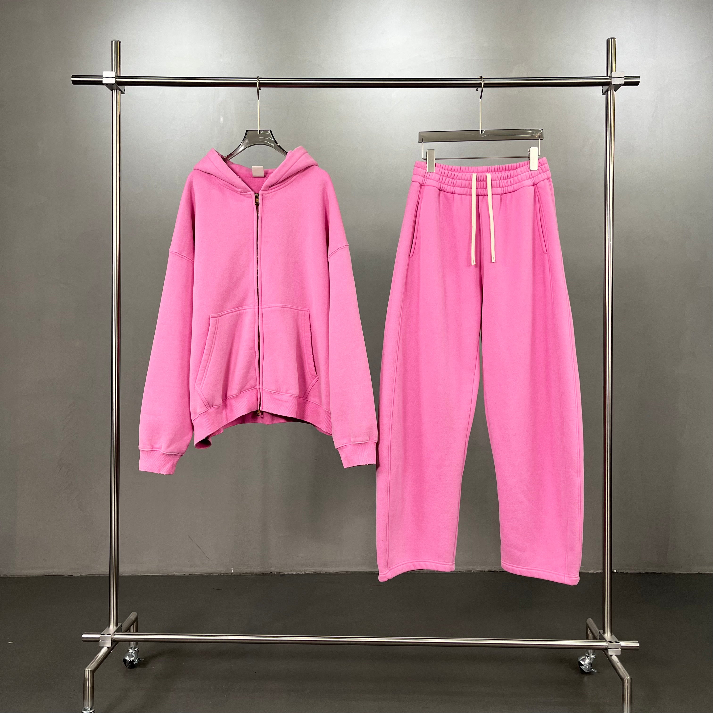 High Quality Unisex Boxy Short Sport Washed Vintage Knitted Casual Hoodies