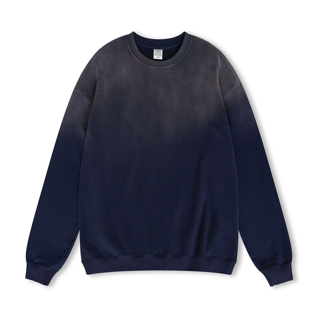 Oversized Fleece Custom French Terry Acid Wash Vintage Round Neck High Quality Heavy Cotton Fashion Pullover Winter Hoodies Men