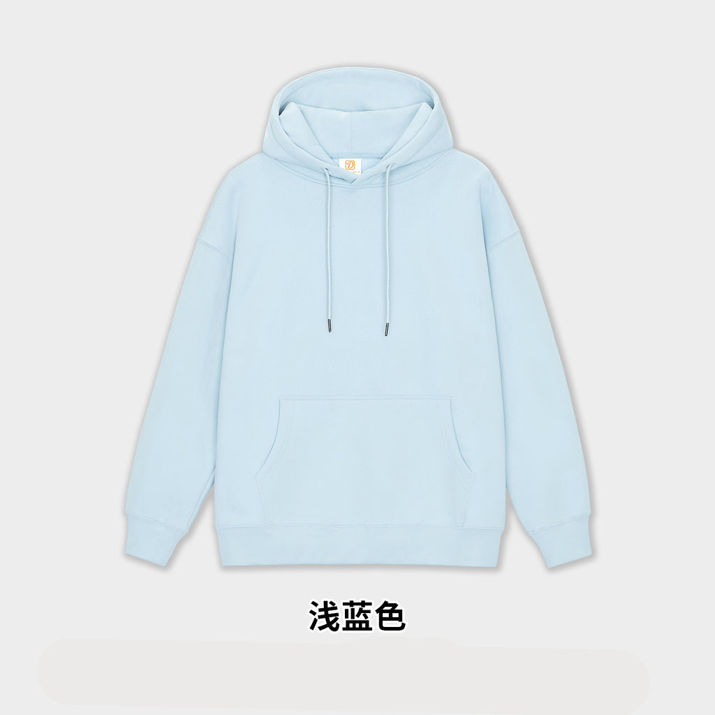 Pullover Custom Logo Unisex Fashion High Collar In-Stock Solid New Design Custom Heavyweight Streetwear High Quality Hoodies
