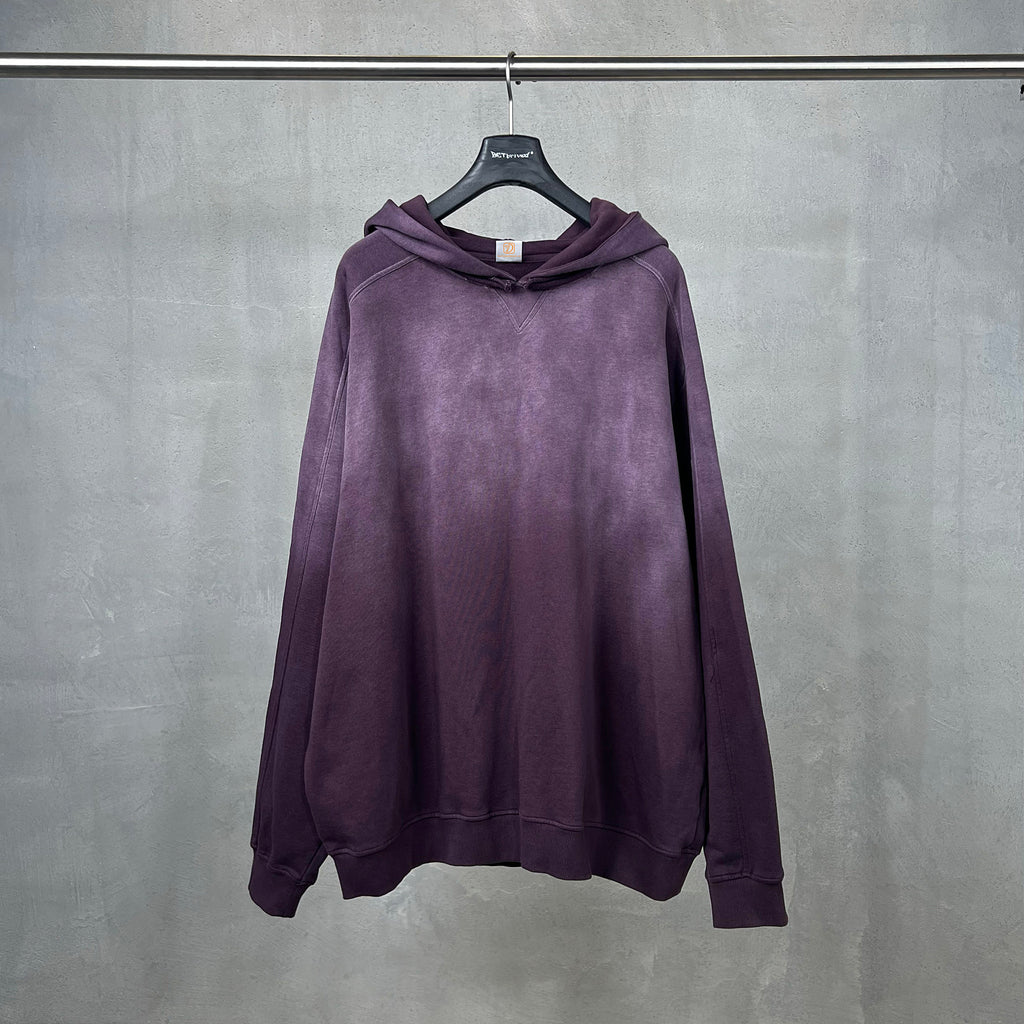 100% Cotton Vintage Sublimation Heavyweight Washed High Quality Pullover Thick Custom Terry Acid Wash Hoodie