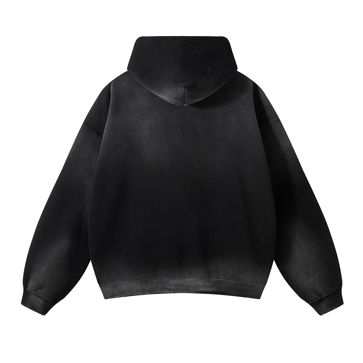 Heavyweight Hoodies Dyeing Beading Distressed and Washed Sweatshirt 360gsm Can Design Patterns for You for Free Winter Style