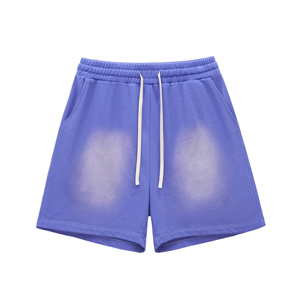 Vintage Custom logo Shorts High Quality Acid Wash Heavyweight Blank Polyester/Cotton Summer Distressed Personalized Shorts