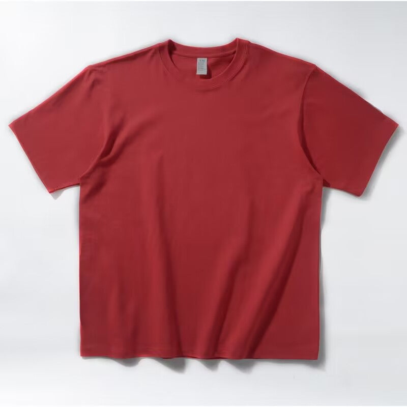 You can choose the process you like and customize the pattern for the dropped shoulder seamless heavyweight short sleeved shirt.