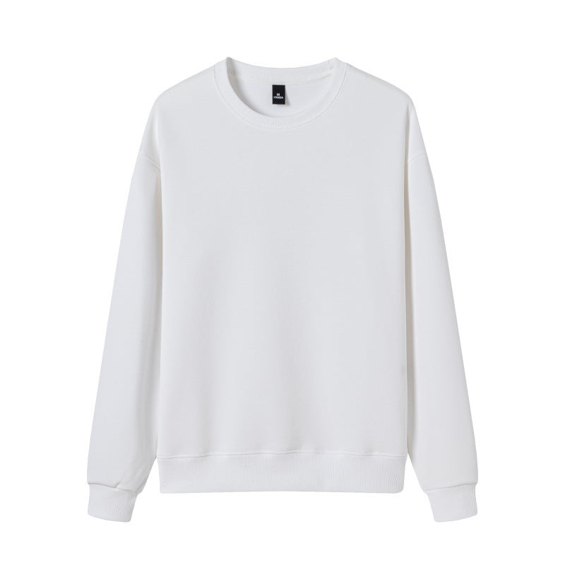 Wholesale Sublimation Drop Shoulder Streetwear High Quality Round Neck Blank Pullover Heavyweight Puff Printing Hoodies Men