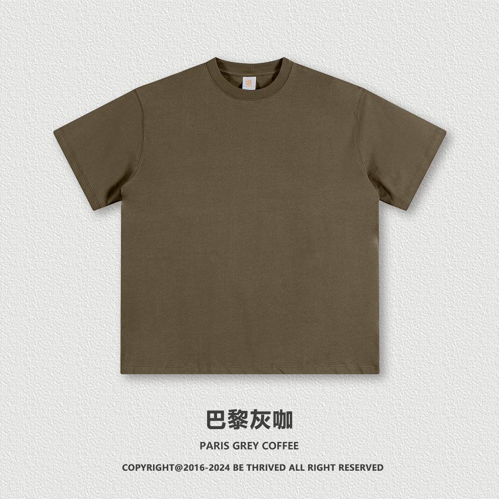 Customized t Shirts Heavyweight Distressed Embroidery 100 Cotton Short Sleeve Fashion High Quality t Shirt for Men