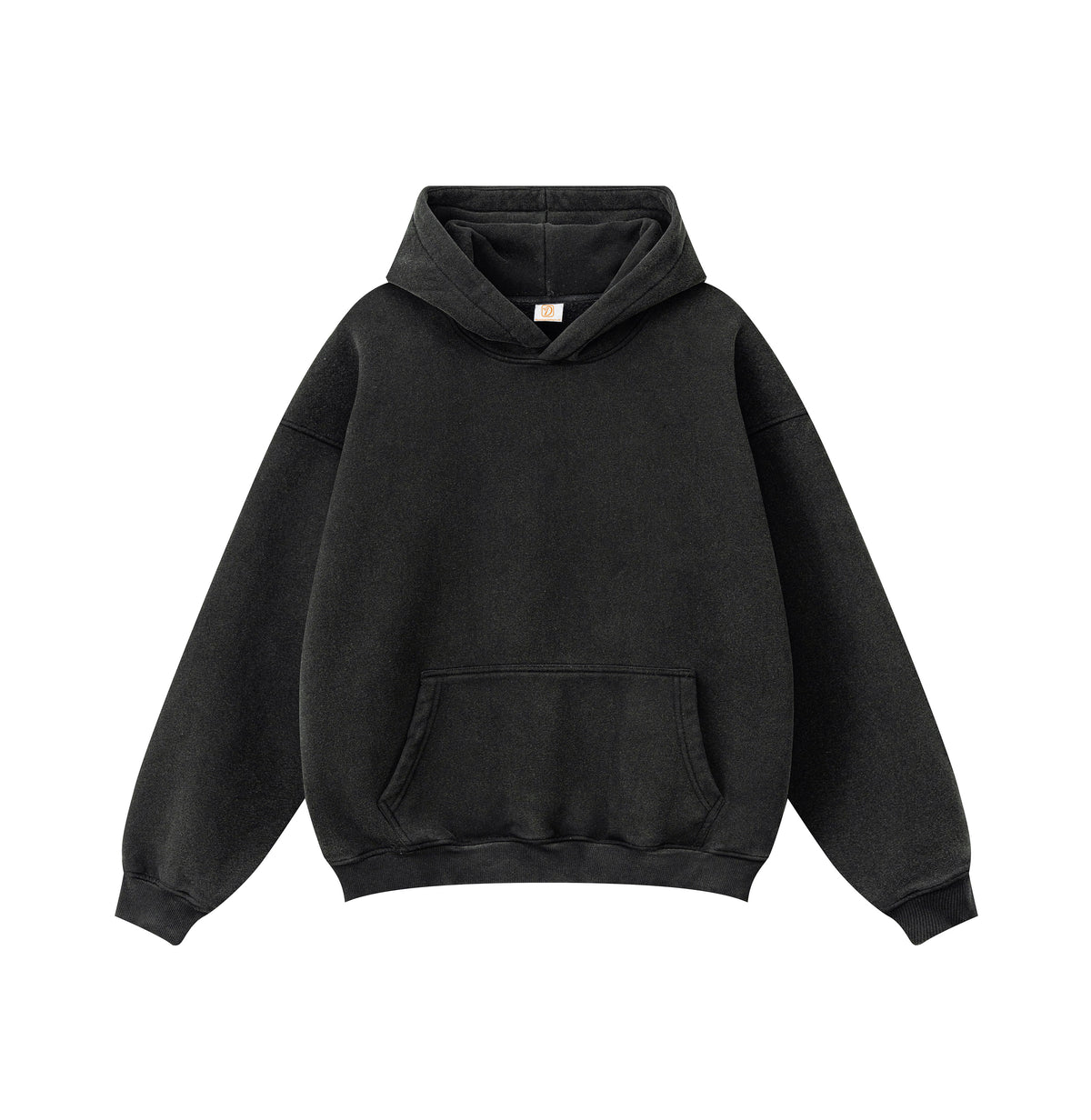 Manufacturer Hoodies 340 Grams Custom Men's Hoodie Heavyweight Oversized Retro Washed and Padded Hooded Sweatshirt Winter