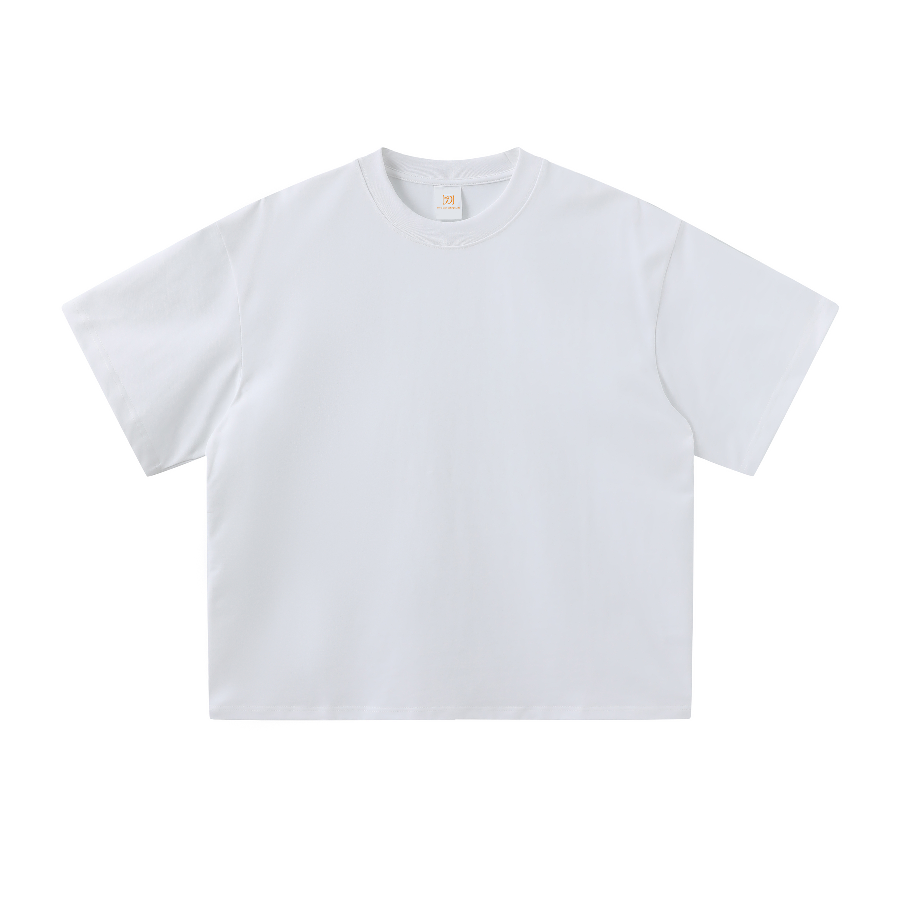 Oversized Boxy High Quality Tshirt 100%cotton Short Cropped Double Yauze Drop Shoulder Screen Print Designer Fashion T-shirt