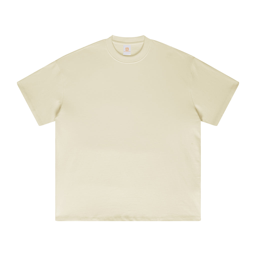 Heavyweight Tshirts Oversized Multi Color Streetwear Drop Shoulder Custom Blank Round Neck Puff Printing t Shirt for Men