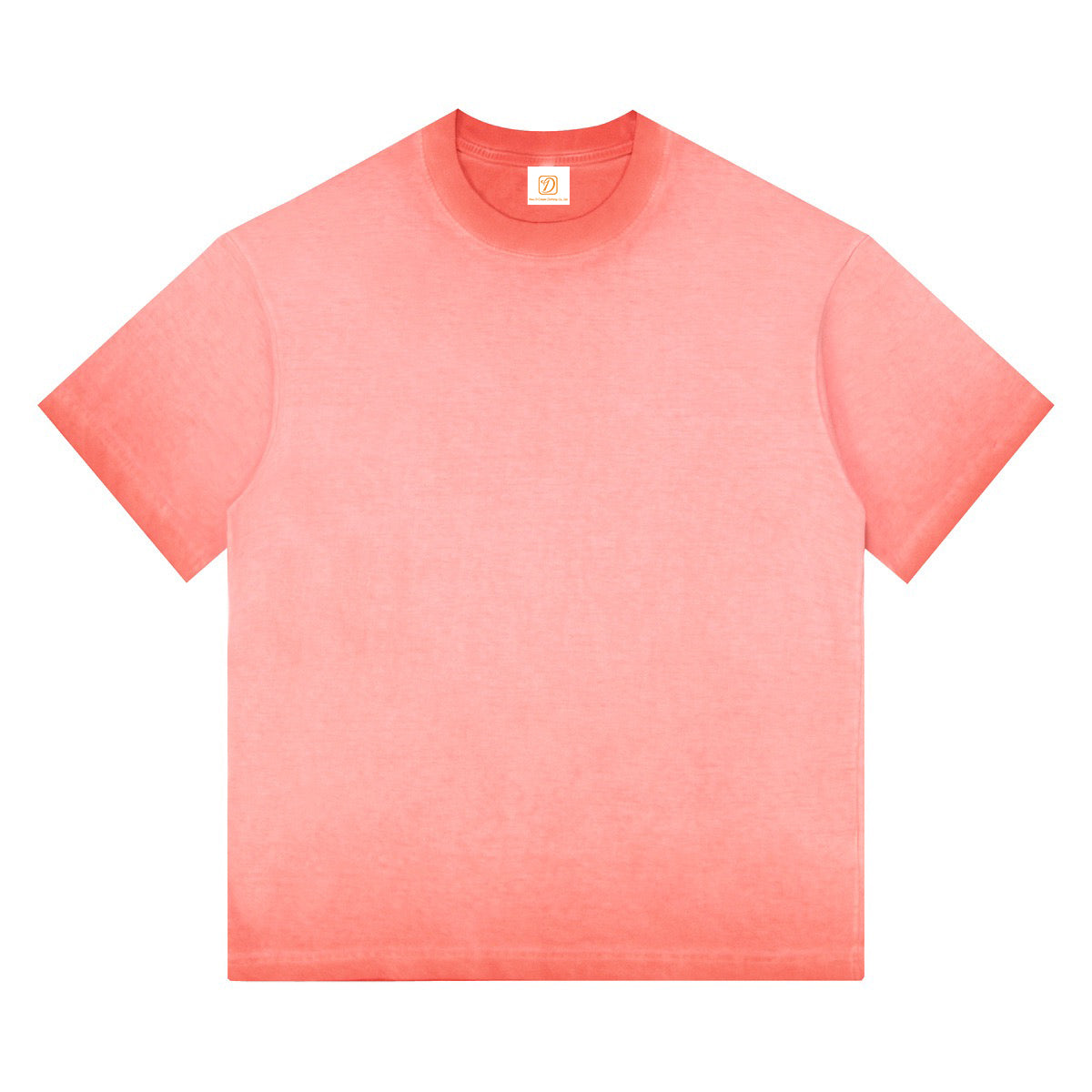Wholesale Blank 100% Cotton Tshirt Round Neck Fahsionable High Quality Custom Streetwear Puff Printing Plain Tshirt for Printing