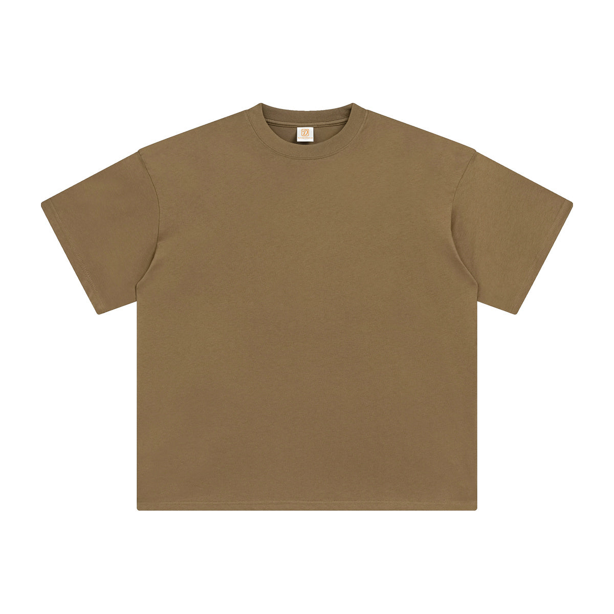 Oversized Tshirt Custom Lightweight Black Basic Roun Neck Streetwear High Quality Drop Shoulder Pure Color Designer T-shirt