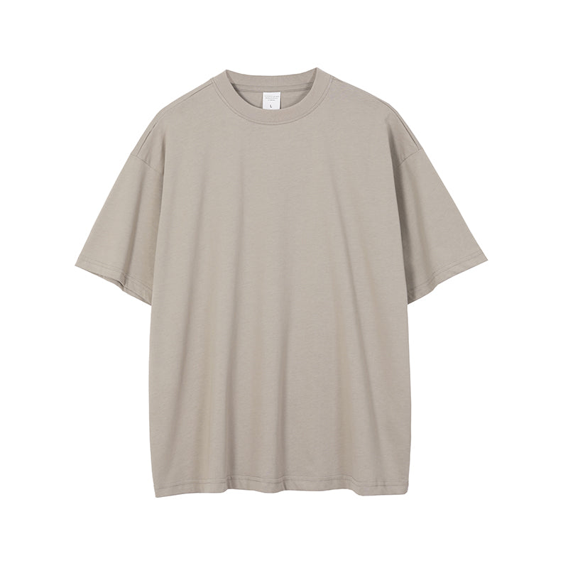 20 Colors 40 Pieces 100% Cotton Plain Color Loose Fitting Short Sleeved T-shirt with Dropped Shoulders Customized t Shirts