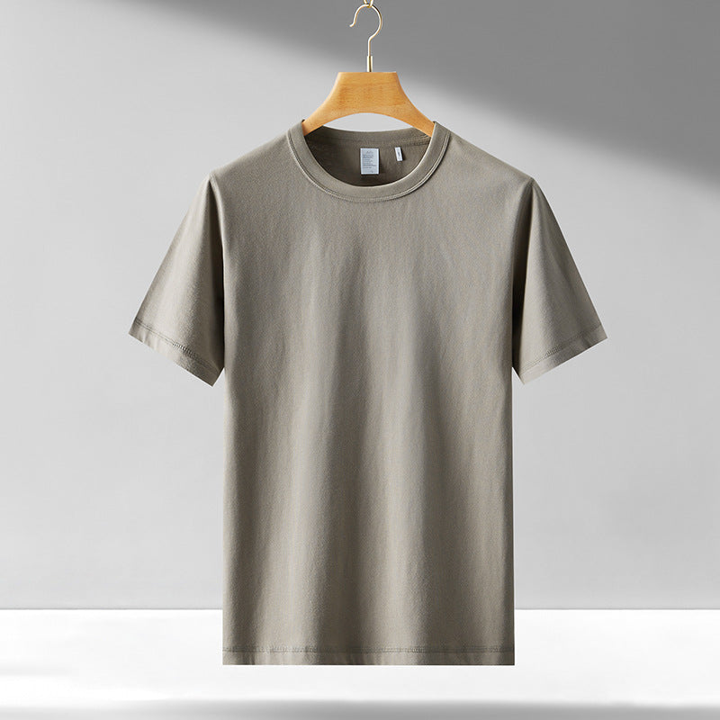 13 Color 300g Heavyweight Pure Cotton Tshirt with Round Neckline Thick and Suitable for Both Men and Women As a Base Layer Shirt