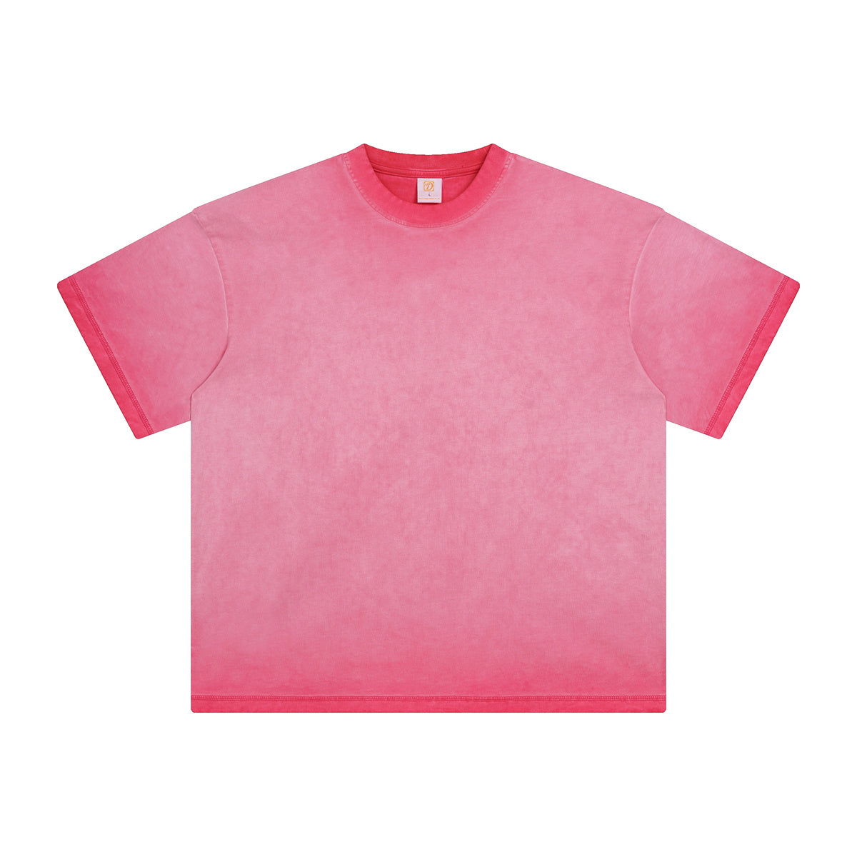 Custom Summer Short Sleeve t Shirt High Quality Round Neck Loose Acid Wash Drop Shoulder Heavy Cotton Casual Streetwear T-shirts