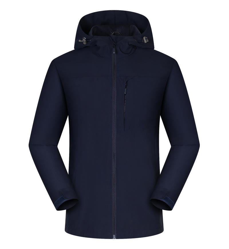 Hoodie MAnufacturer 8 Color Solid Color Lightweight Parka with Windproof Waterproof and Breathable Properties Hoodie Unisex