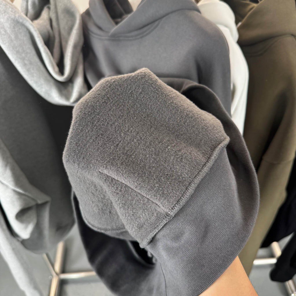 Heavyweight Custom Blank Pullover Fleece High Quality Drop Shoulder Streetwear Fashion Winter Thick Hoodies