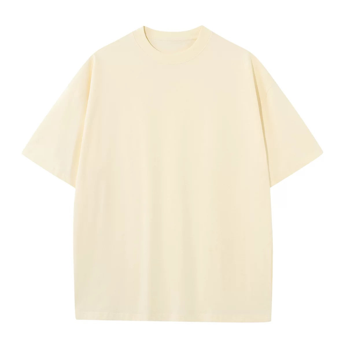 Tshirts Wholesale 7 Color 230g Pure Cotton Heavyweight Drop-shoulder Short Sleeved T-shirt Personalized American Style T Shirt