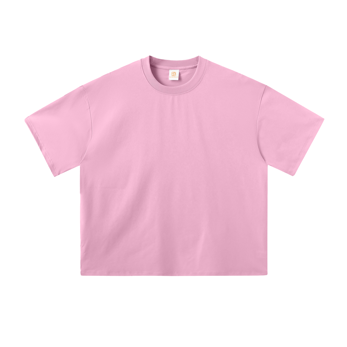 American Style Double Layered Short and Wide Boxy Short Sleeved t Shirt Oversized Short Sleeved Shirt Men Tshirts High Quality
