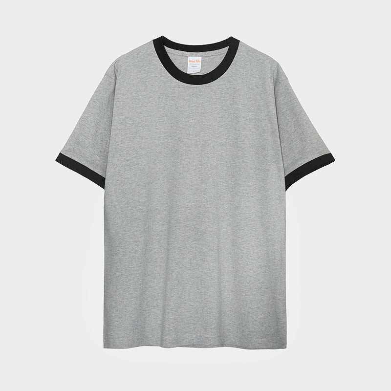 Streetwear Customized t Shirts Heavy Cotton Summer New Design High Quality Patchwork Personalized Dtf Transfers for t Shirts
