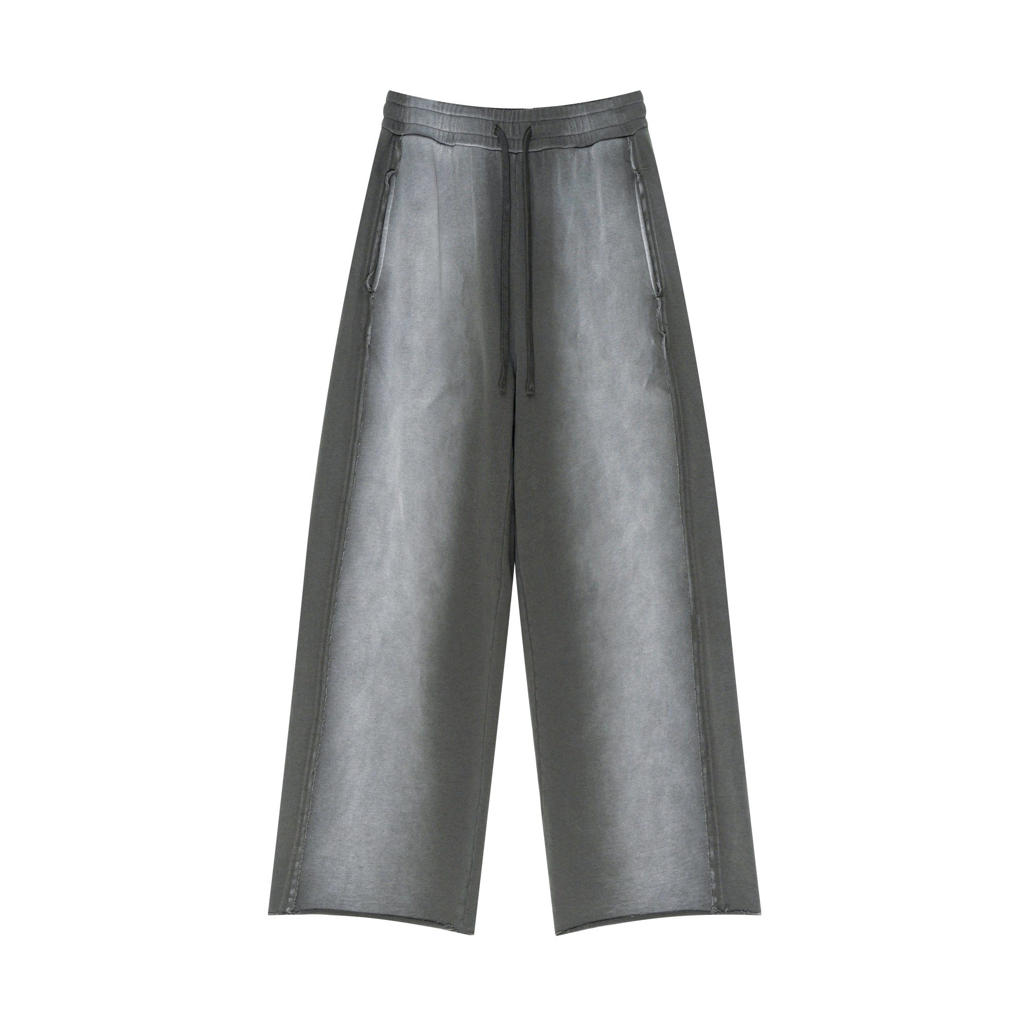 Men's Streetwear Sweatpants Custom Design logo Distressed Embroidery Heavy Cotton Fashion Wholesale Cheap Price Sweatpants