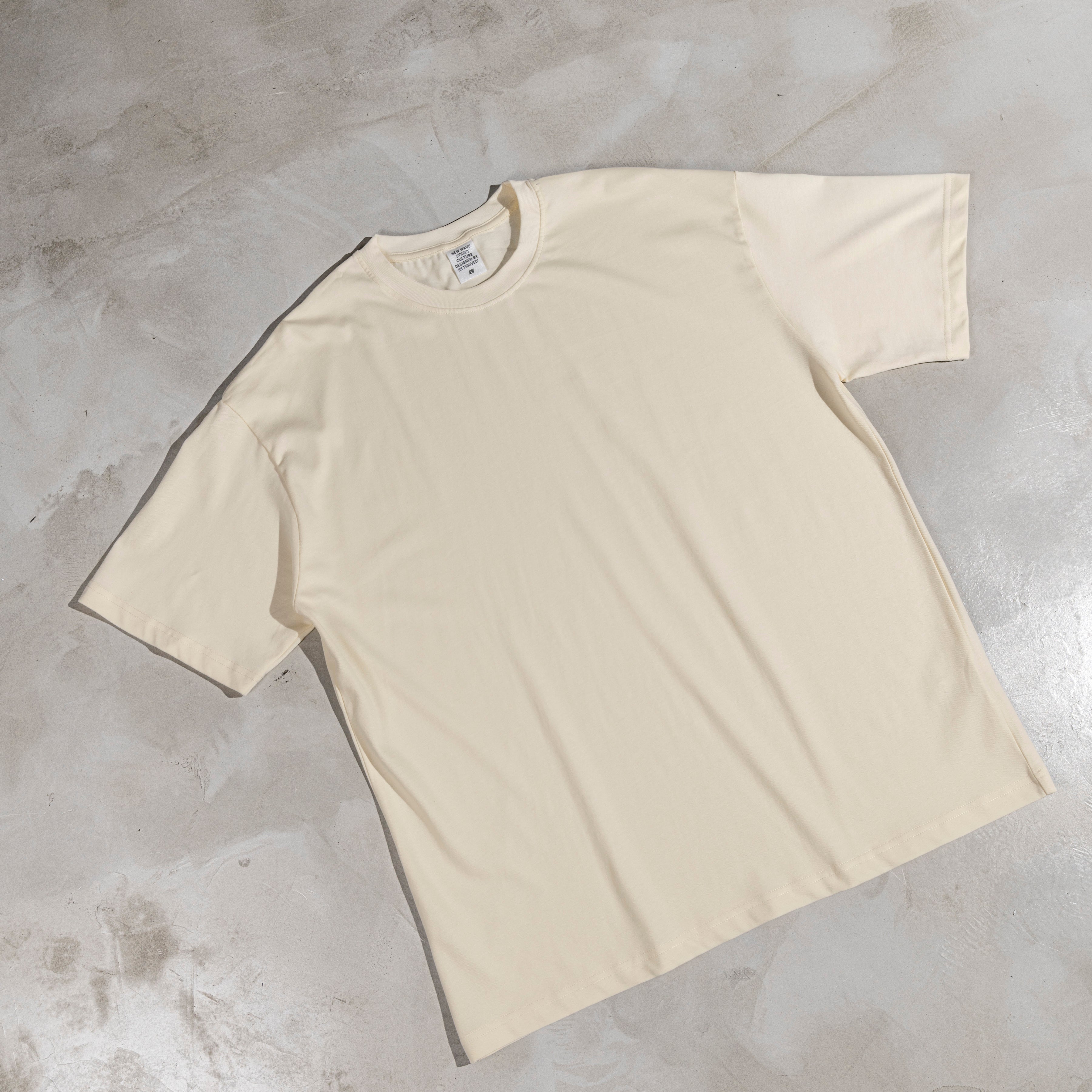 100% Cotton 260G Heavyweight Pure Color Drop Shoulder Oversized Custom Streetwear Distressed Embroidery Dtf Transfers T Shirt No reviews yet