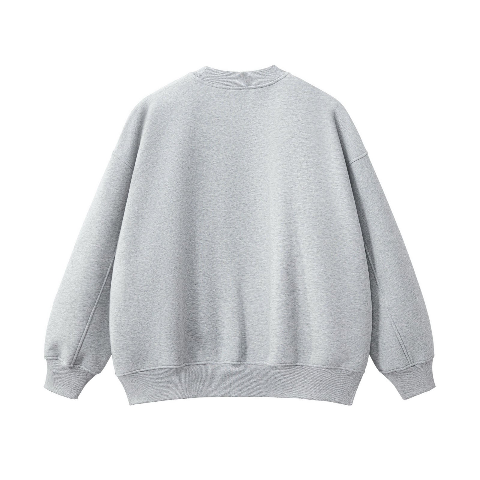 O-neck Fleece Custom Puff Printing Heavyweight 2026 New Style Fashion High Quality Pure Color Hoodies and Sweatshirts