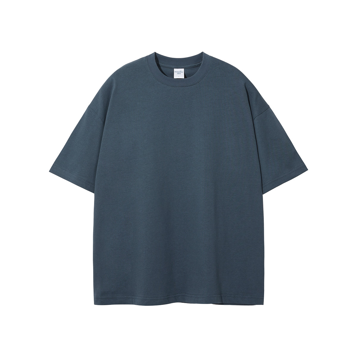 Hot Selling High Quality T-shirt Drop Shoulder Pure Color Round Neck Custom logo Blank Streetwear Short Sleeve t Shirt for Men
