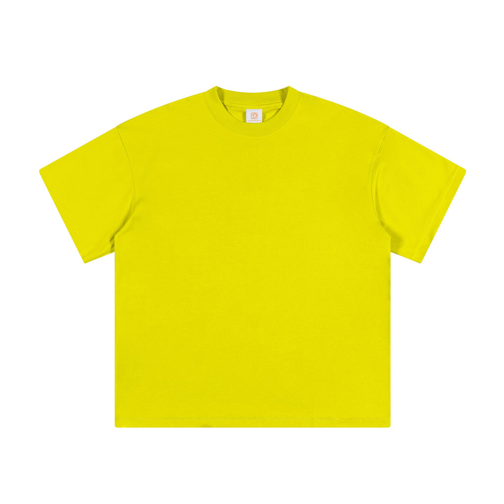Wholesale 230g t Shirt Custom High Quality Blank Pure Color Streetwear New Design Fashion Heavyweight Plain Tshirts for Printing