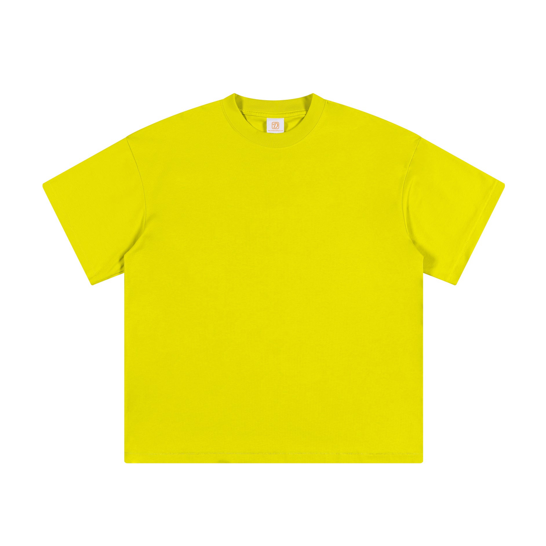 Wholesale 230g t Shirt Custom High Quality Blank Pure Color Streetwear New Design Fashion Heavyweight Plain Tshirts for Printing