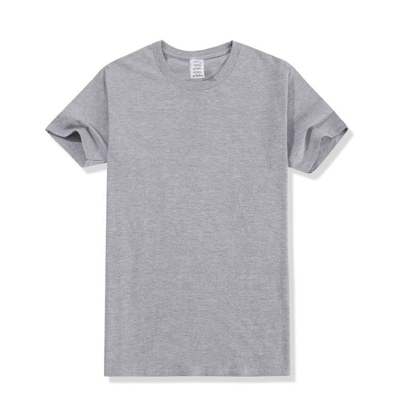 Custom Tshirts Blank Heavy Cotton Pure Color Short Sleeve High Quality Streetwear Fashion Screen Print Dtf Transfers for Tshirts