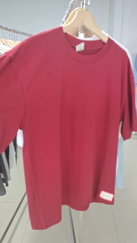 270 Grams Heavyweight Streetwear Loose Multicolored Drop Shoulder 100% Cotton Custom Screen Print High Quality Pure Color TShirt