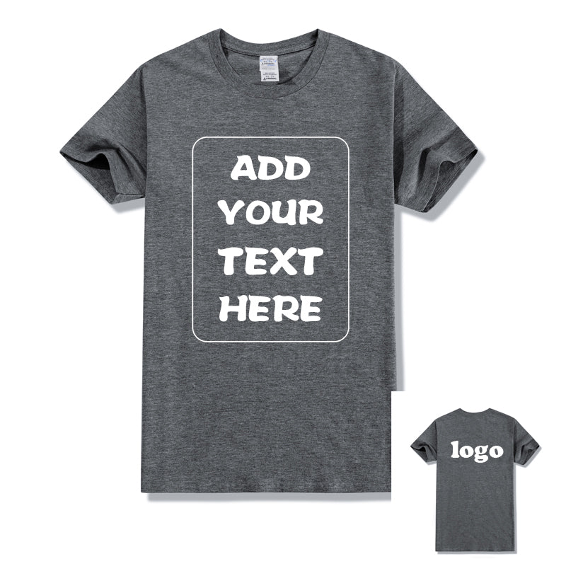 Custom Tshirts logo Streetwear Short Sleeve Blank Heavyweight Distressed Embroidery 100% Cotton High Quality Round Neck T-shirts